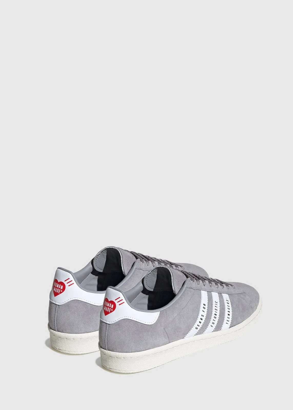 ADIDAS X HUMAN MADE: CAMPUS SHOE [WHITE/ONYX]
