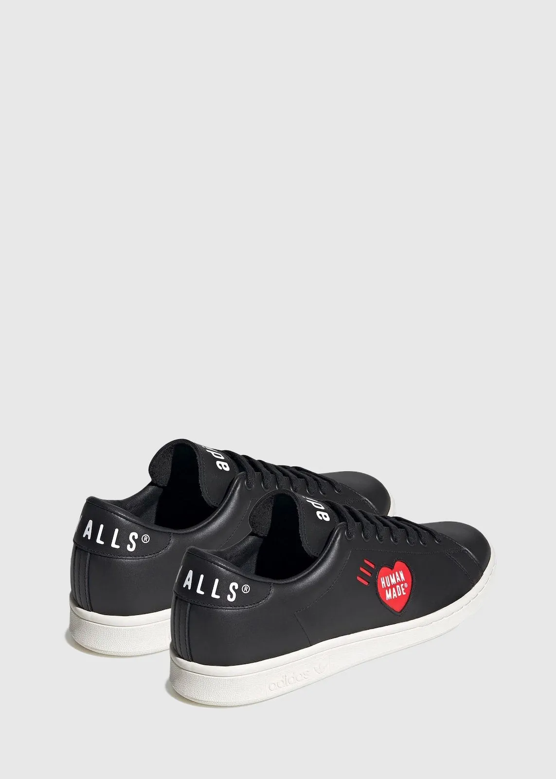 ADIDAS X HUMAN MADE: STAN SMITH SHOE [BLACK]