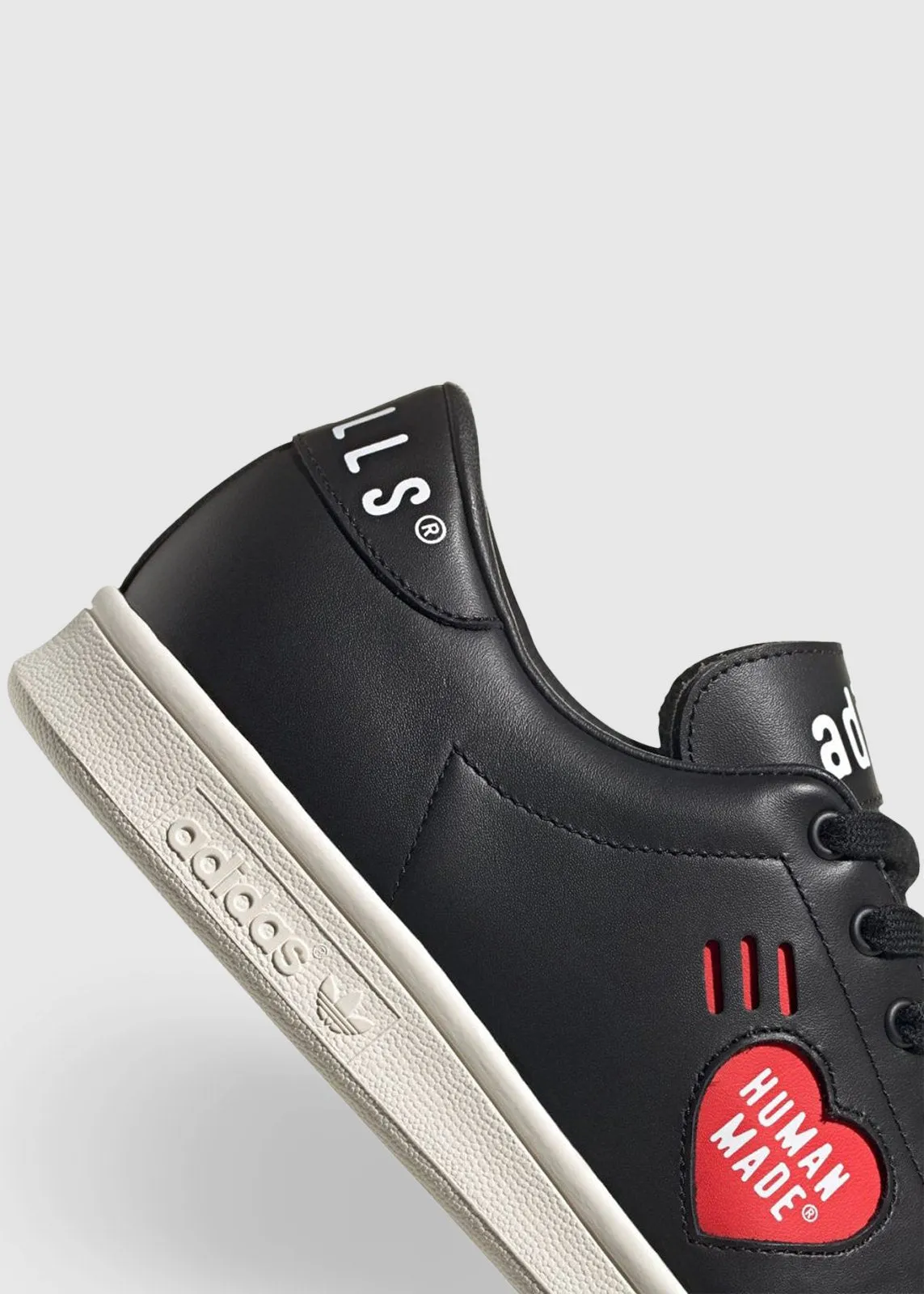 ADIDAS X HUMAN MADE: STAN SMITH SHOE [BLACK]