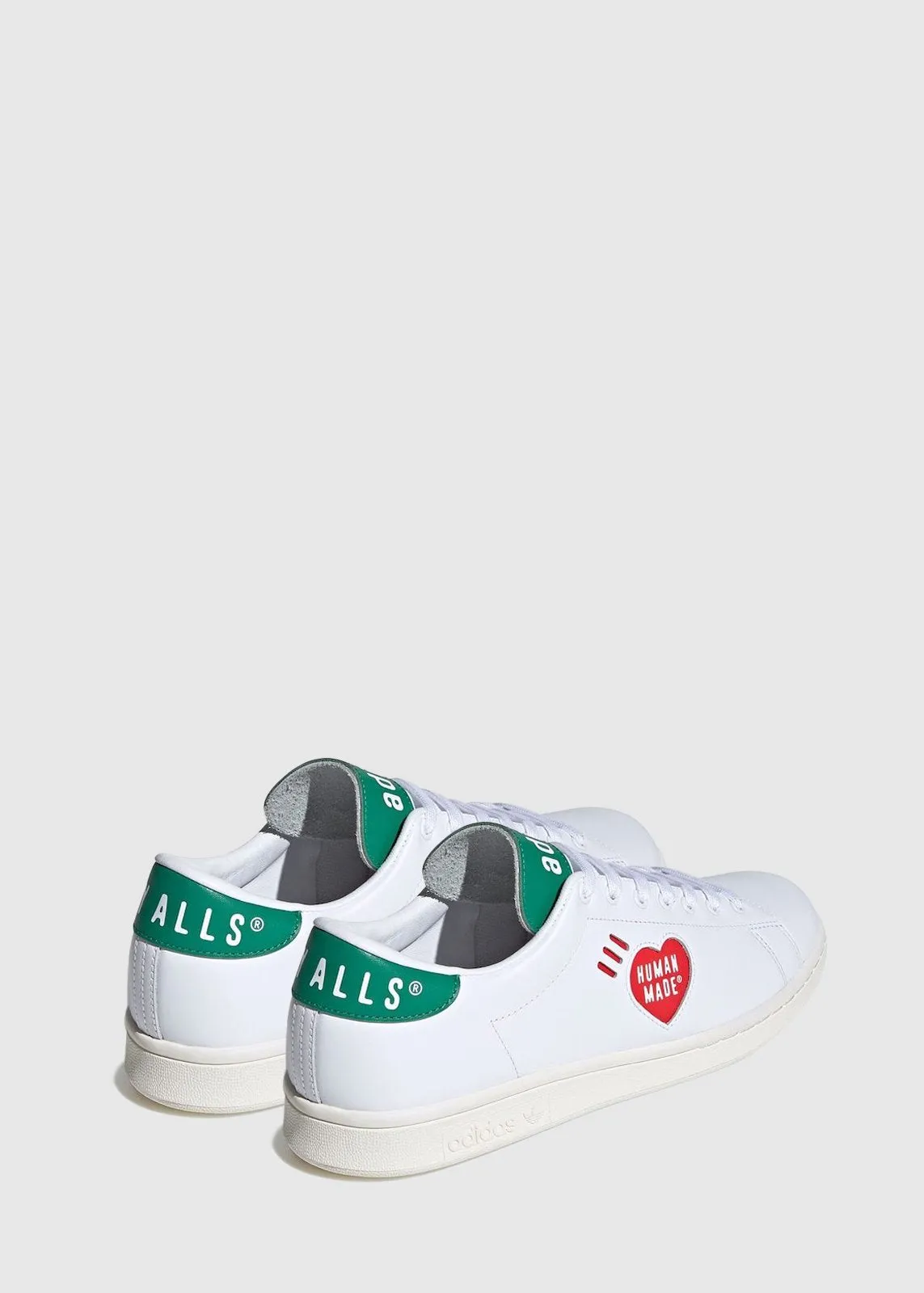 ADIDAS X HUMAN MADE: STAN SMITH SHOE [WHITE/GREEN]