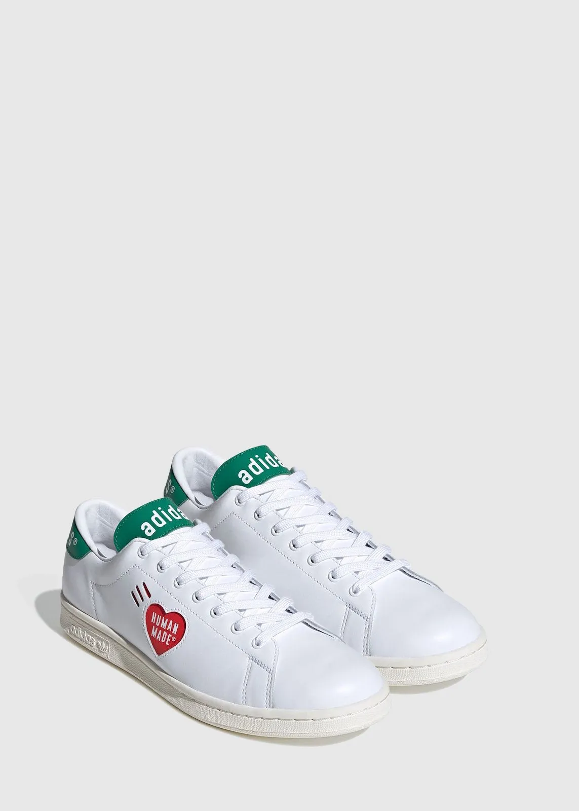ADIDAS X HUMAN MADE: STAN SMITH SHOE [WHITE/GREEN]
