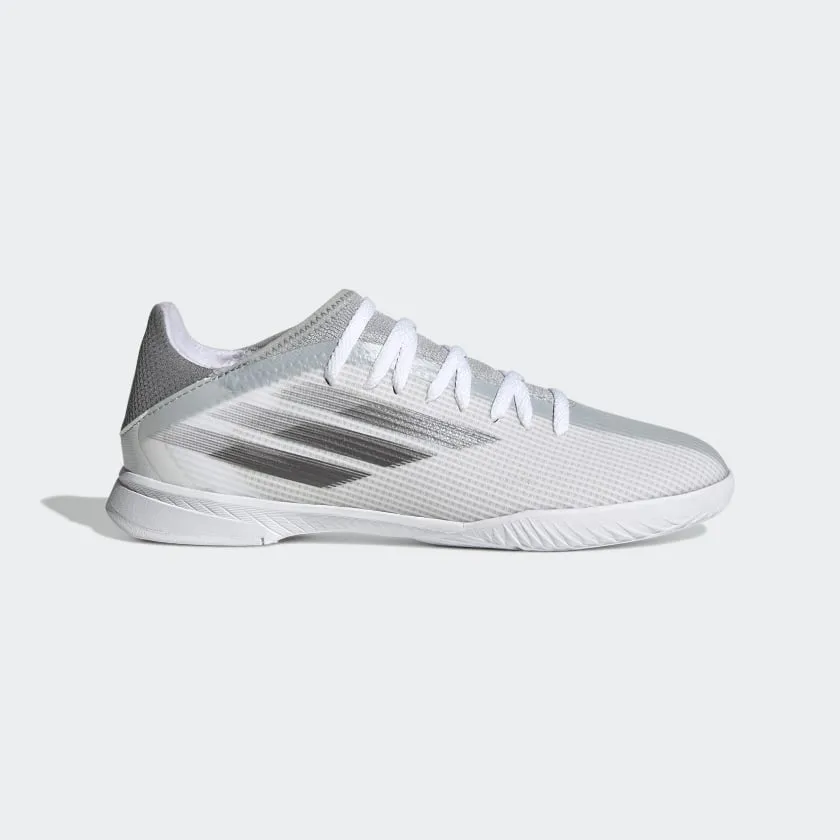 adidas X SPEEDFLOW.3 Indoor Soccer Shoes | White | Kid's Unisex