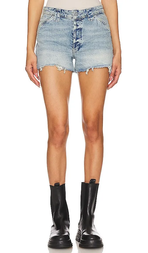 ALLSAINTS Idaho Western Short in Blue