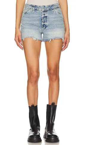 ALLSAINTS Idaho Western Short in Blue