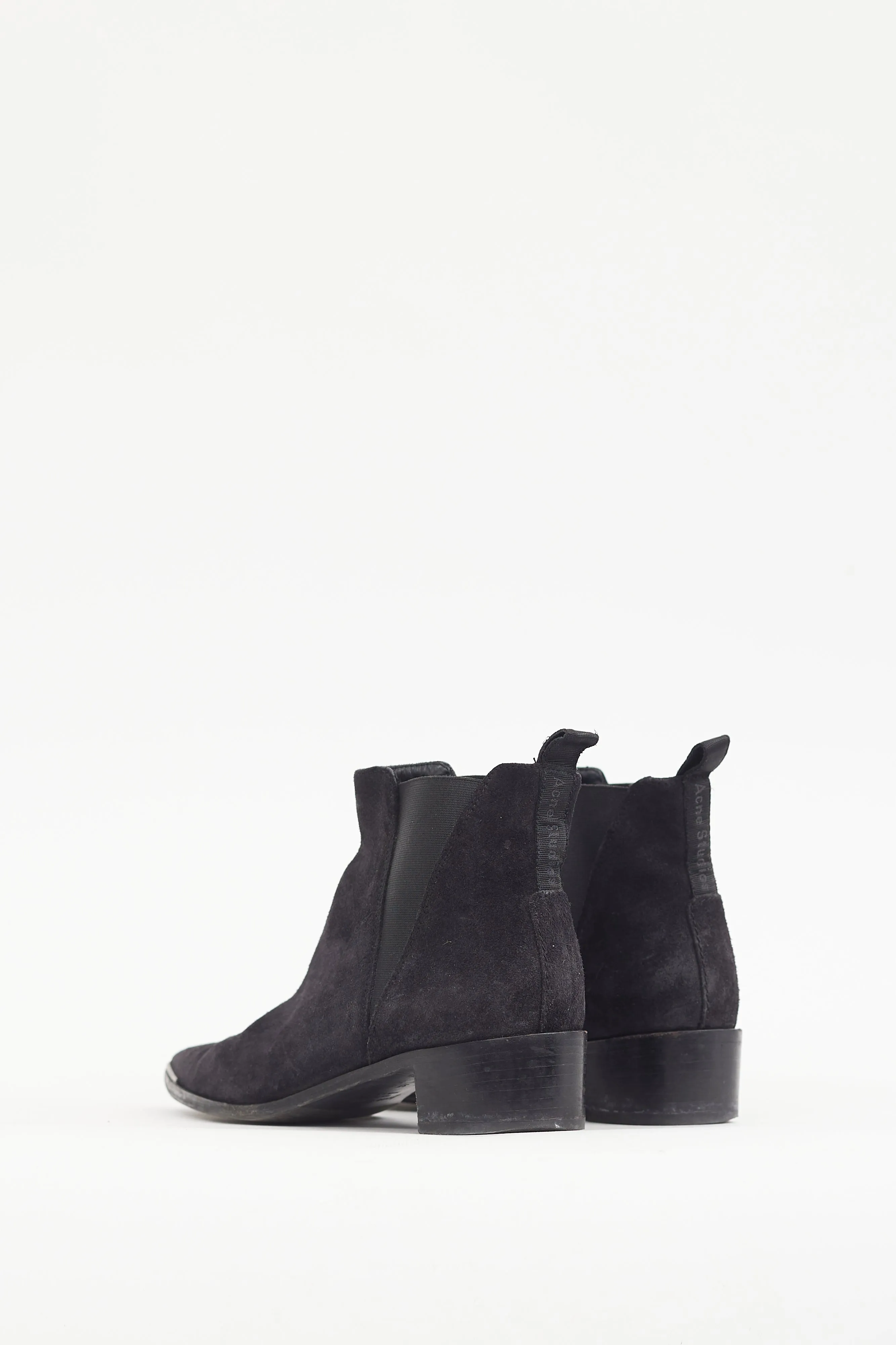 Black Suede Jansen Boot