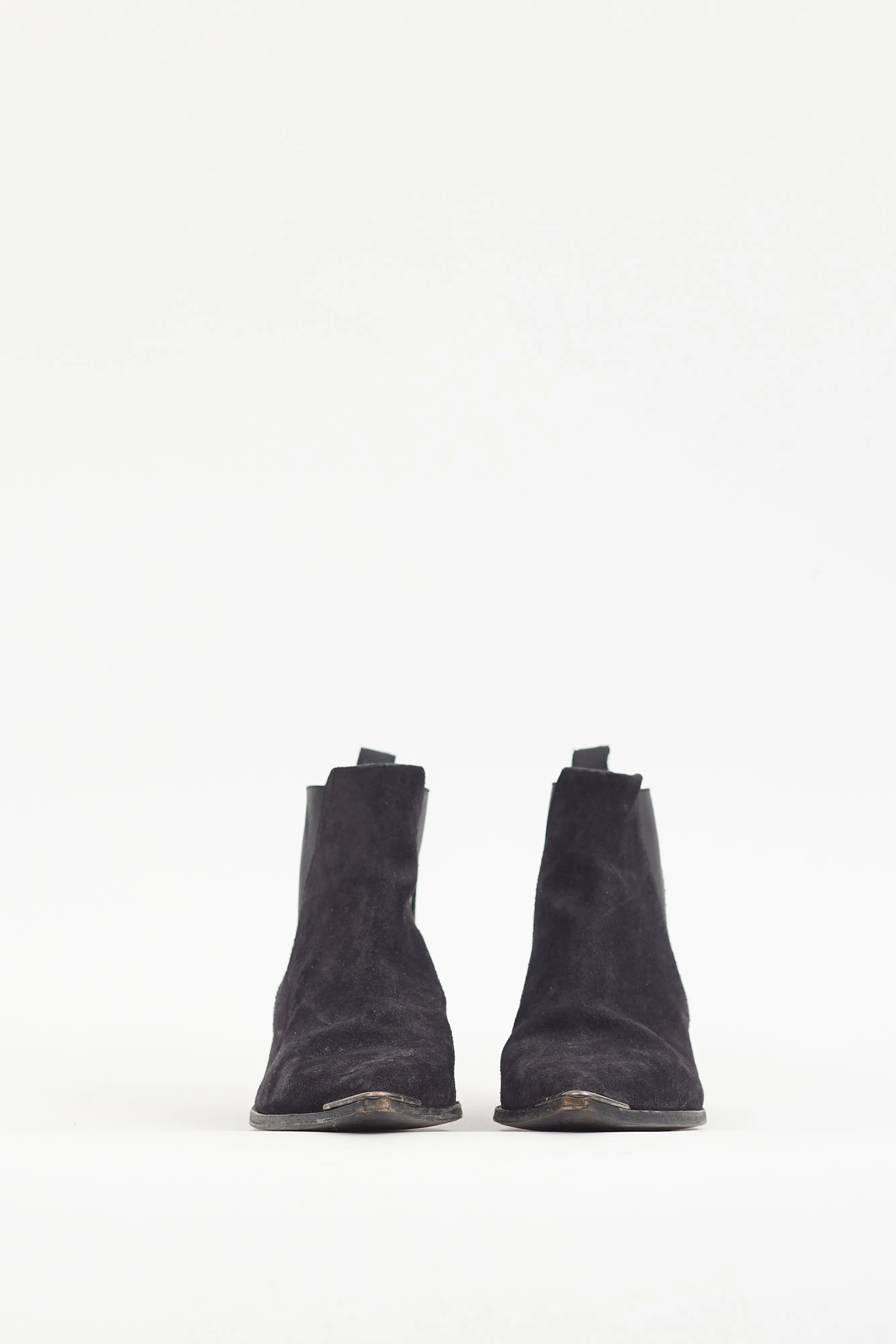 Black Suede Jansen Boot