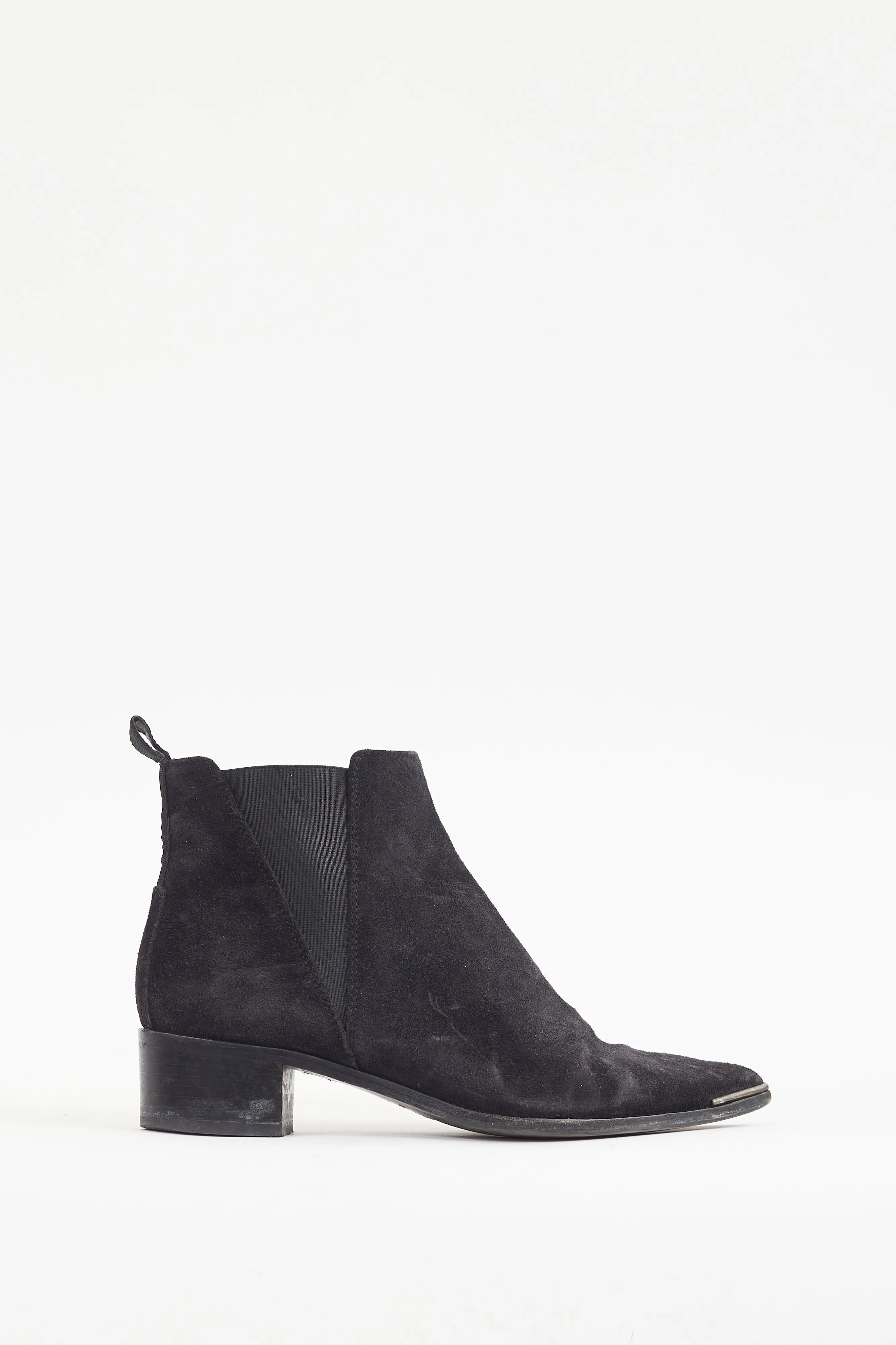 Black Suede Jansen Boot