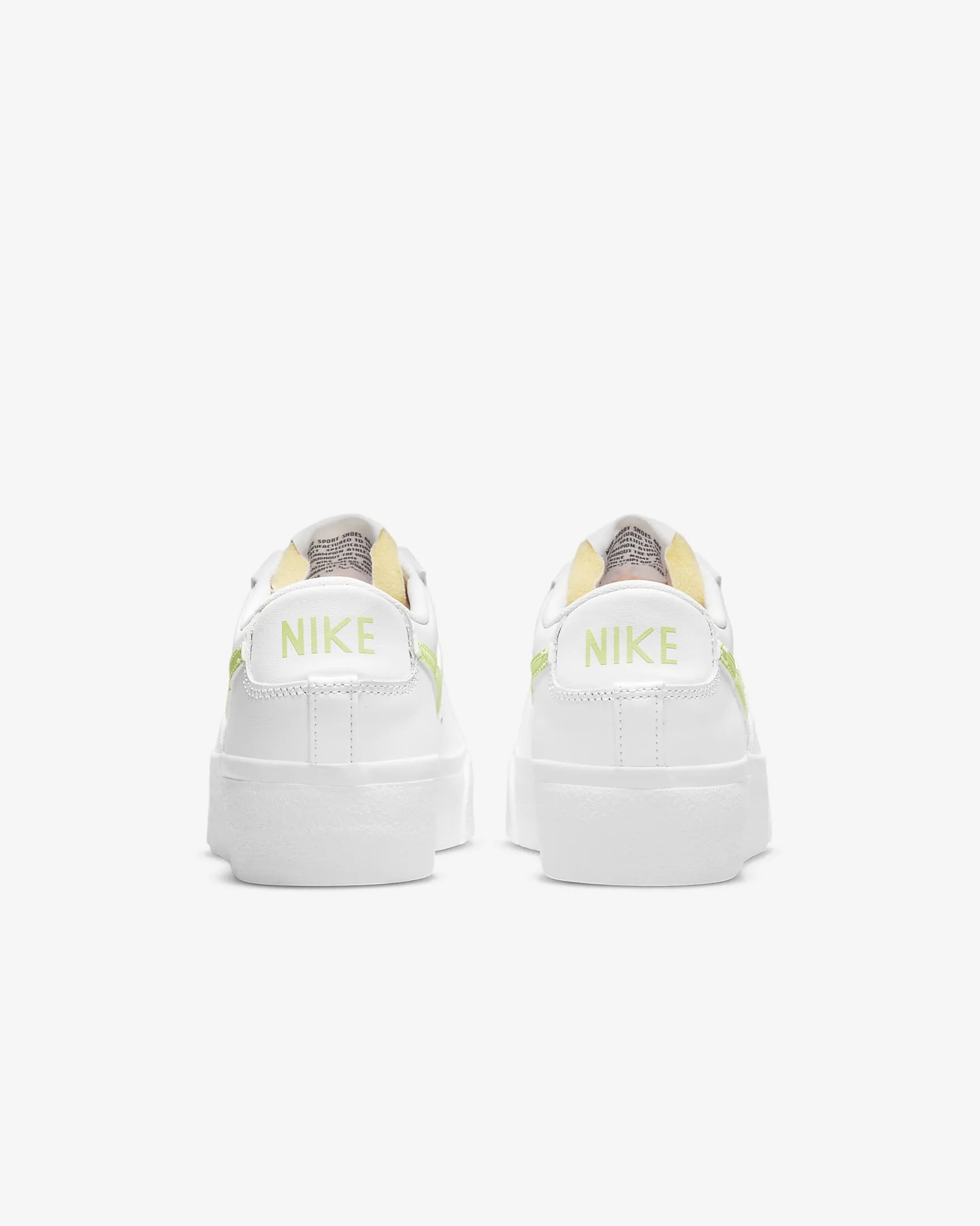 Blazer Low Platform (White   Lemon Twist)