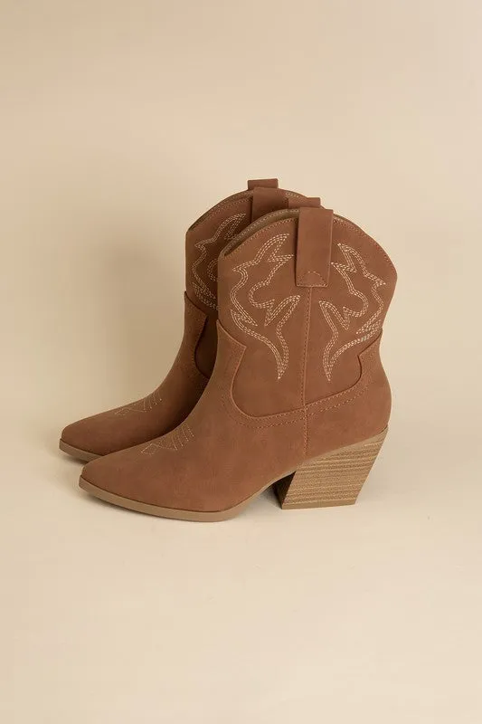Blazing S Western Brown Boots