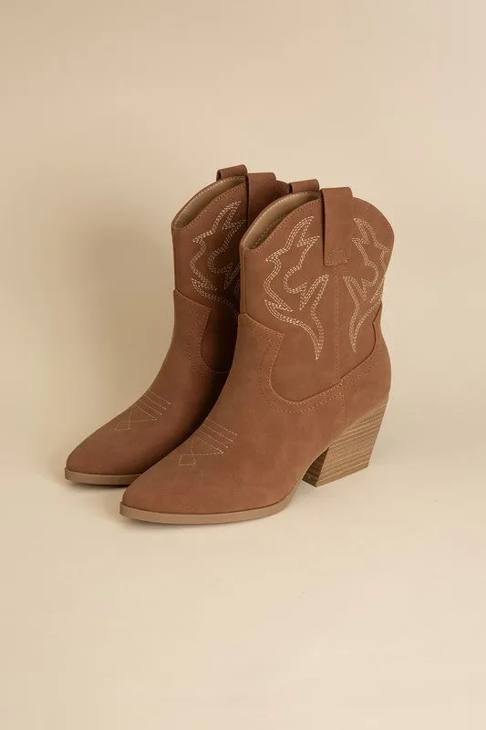 Blazing S Western Brown Boots