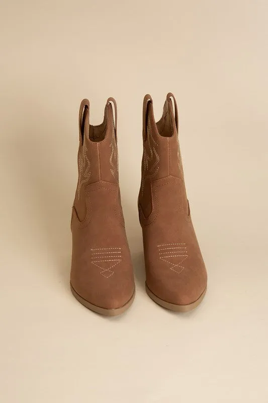 Blazing S Western Brown Boots