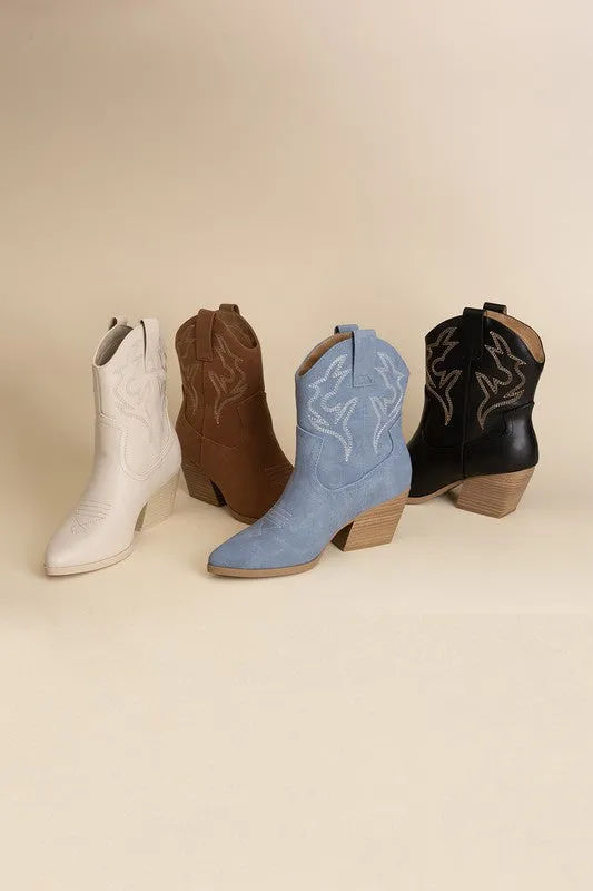 Blazing S Western Brown Boots