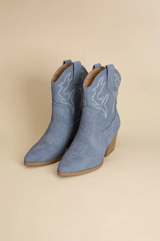 Blazing S Western Brown Boots