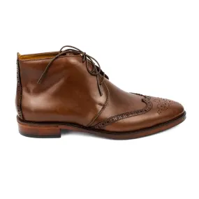 Bota Chukka Brogue Albert cor mahogany