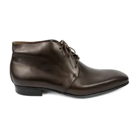 Bota Chukka Liverpool bico italiano cor marrom café