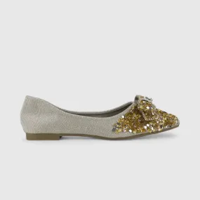 Bulbul Bling Pump Silver HAR020