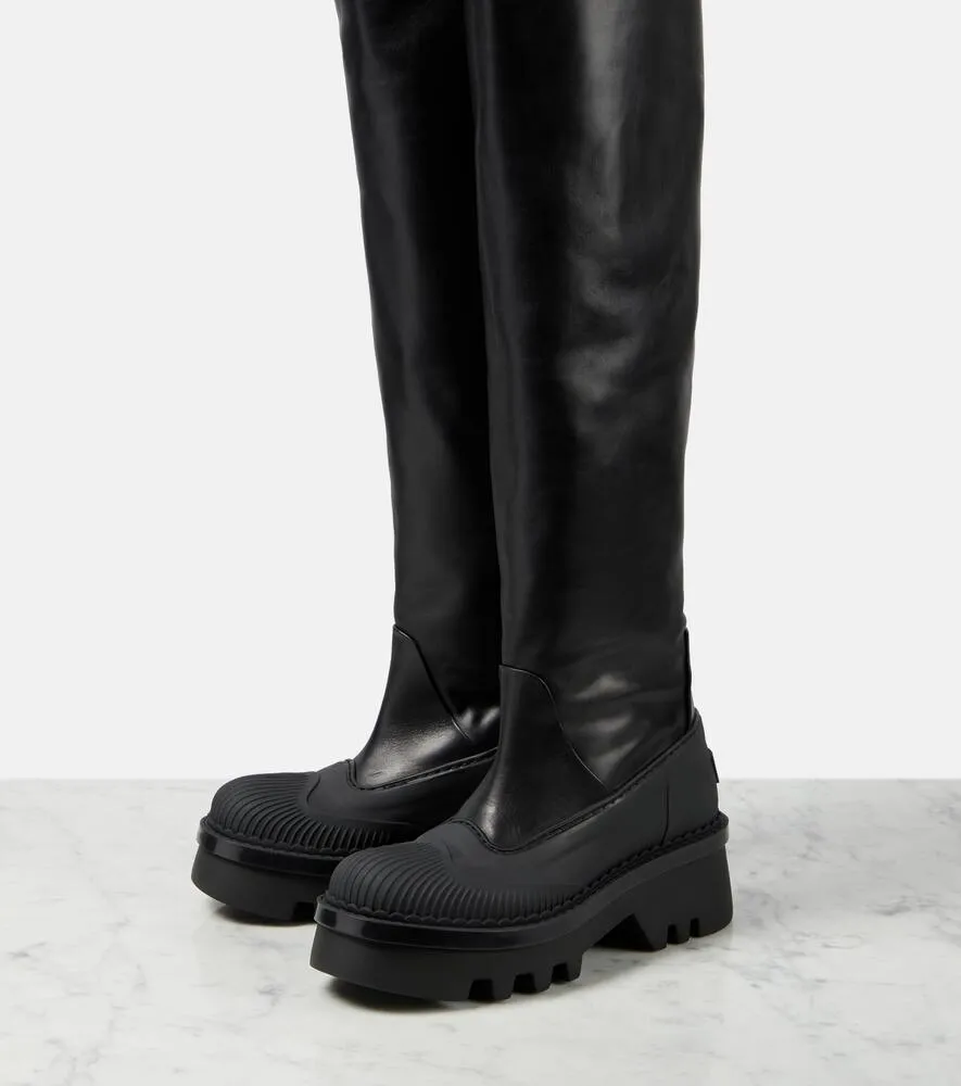 Chloe Raina leather over-the-knee boots