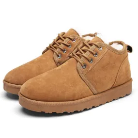 Classic Men's Winter Boots - Ankle Snow Boots