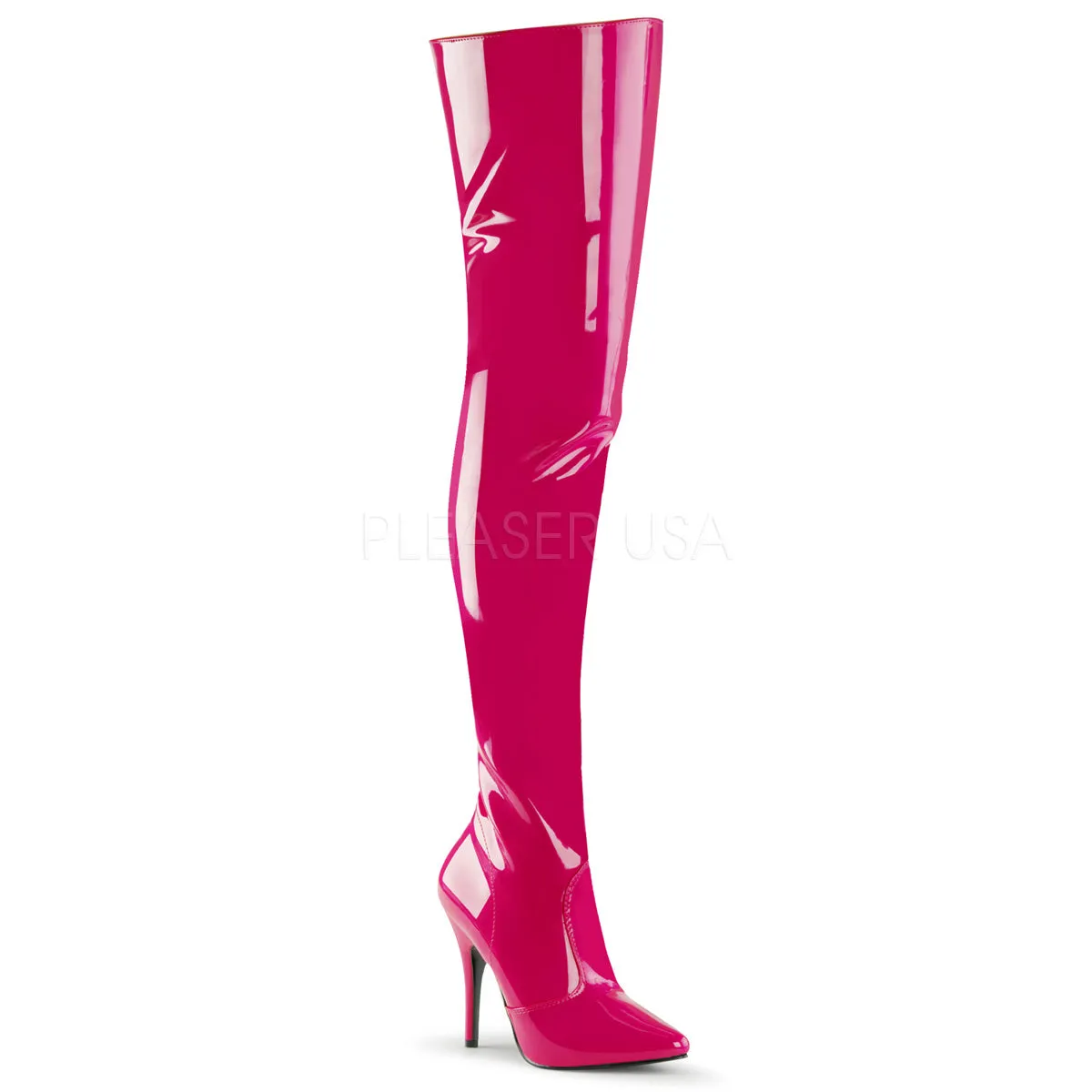 Classic Thigh Boots with 5-inch Spike Heels 6-colors SEDUCE-3010