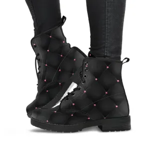 Combat Boots - Classic Pattern #115 | Unisex Boots, Custom Shoes, Hippie Boots, Lace Up Boots, 90s Boots, Women's Boots, Boots Men