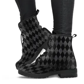 Combat Boots-Rugged Look Distressed Classic Pattern