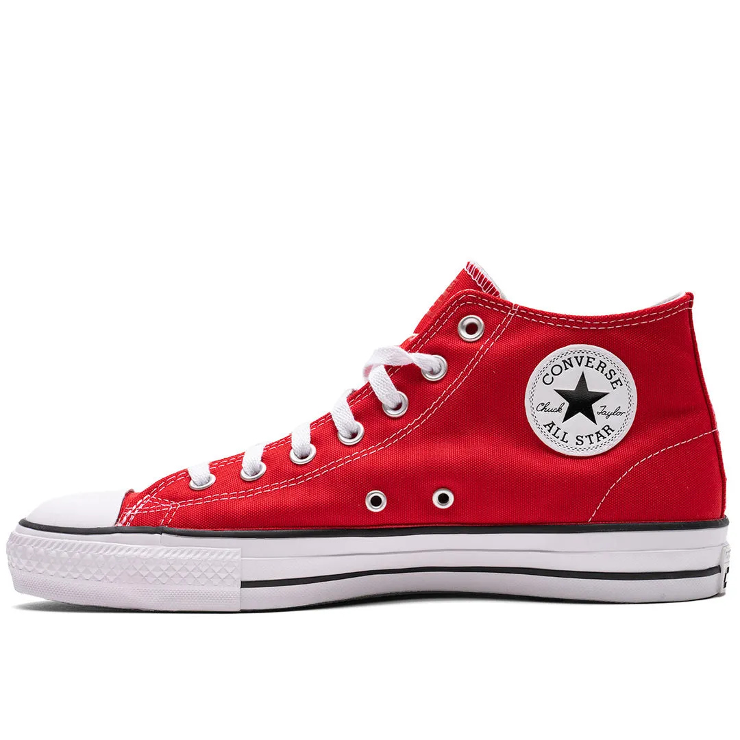 Converse - Chuck Taylor All Star Pro Mid - University Red/White/Black
