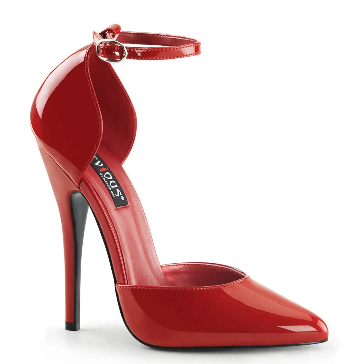 Devious Domina 402 Womens 6" Heel, Court Shoes