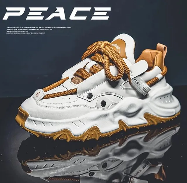 Dvogue footwear RIP TAN best casual party wear shoes for men chunky-dunky look