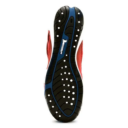 Elite Blue High Top Boxing Shoes