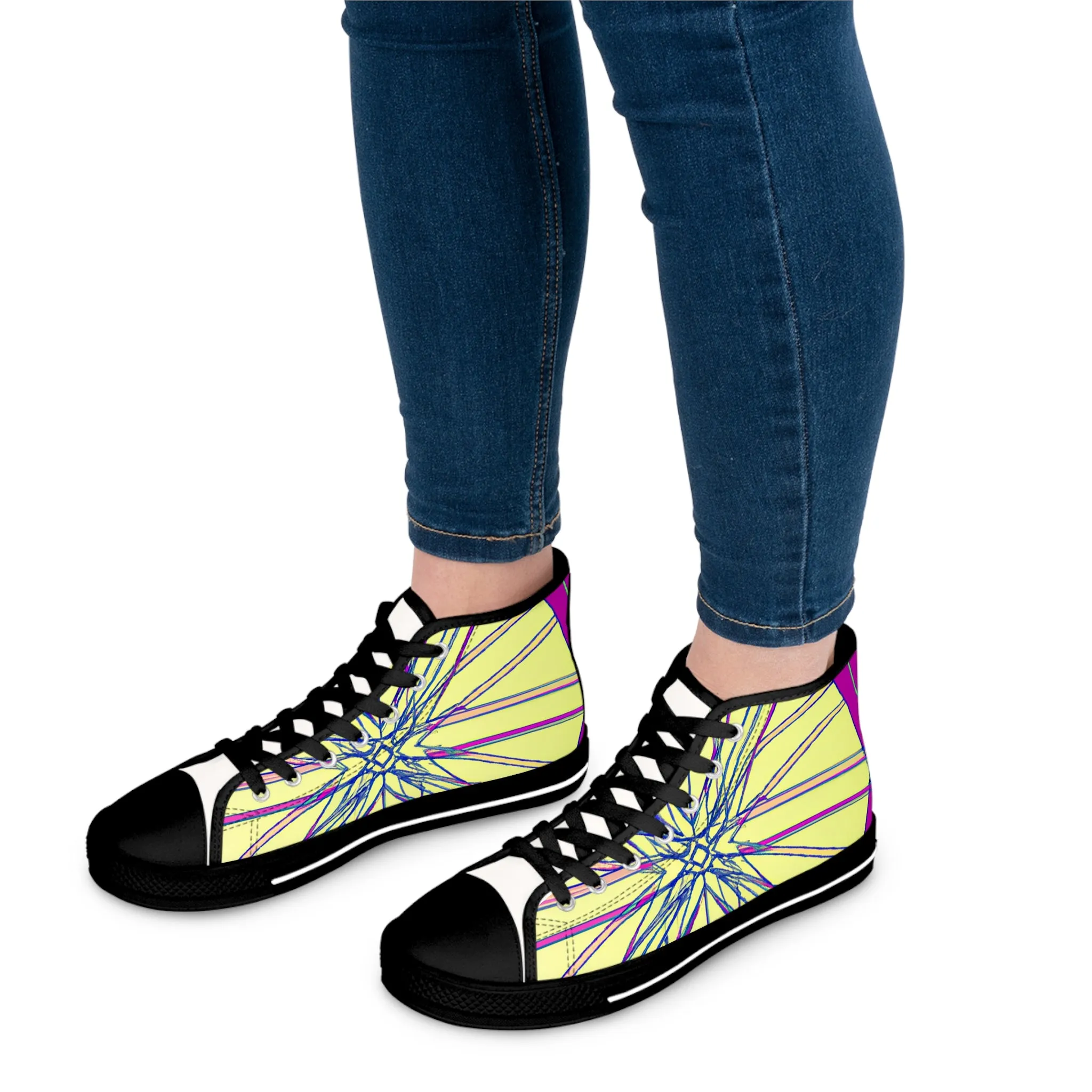 Flashy Ferragamo - high top