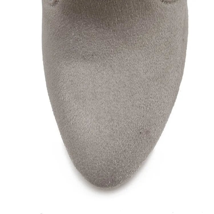 Funki Buys | Boots | Women's Over-the-Knee High Chelsea Boot