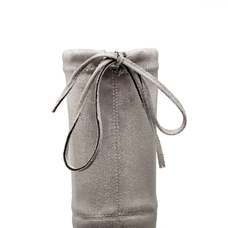 Funki Buys | Boots | Women's Over-the-Knee High Chelsea Boot