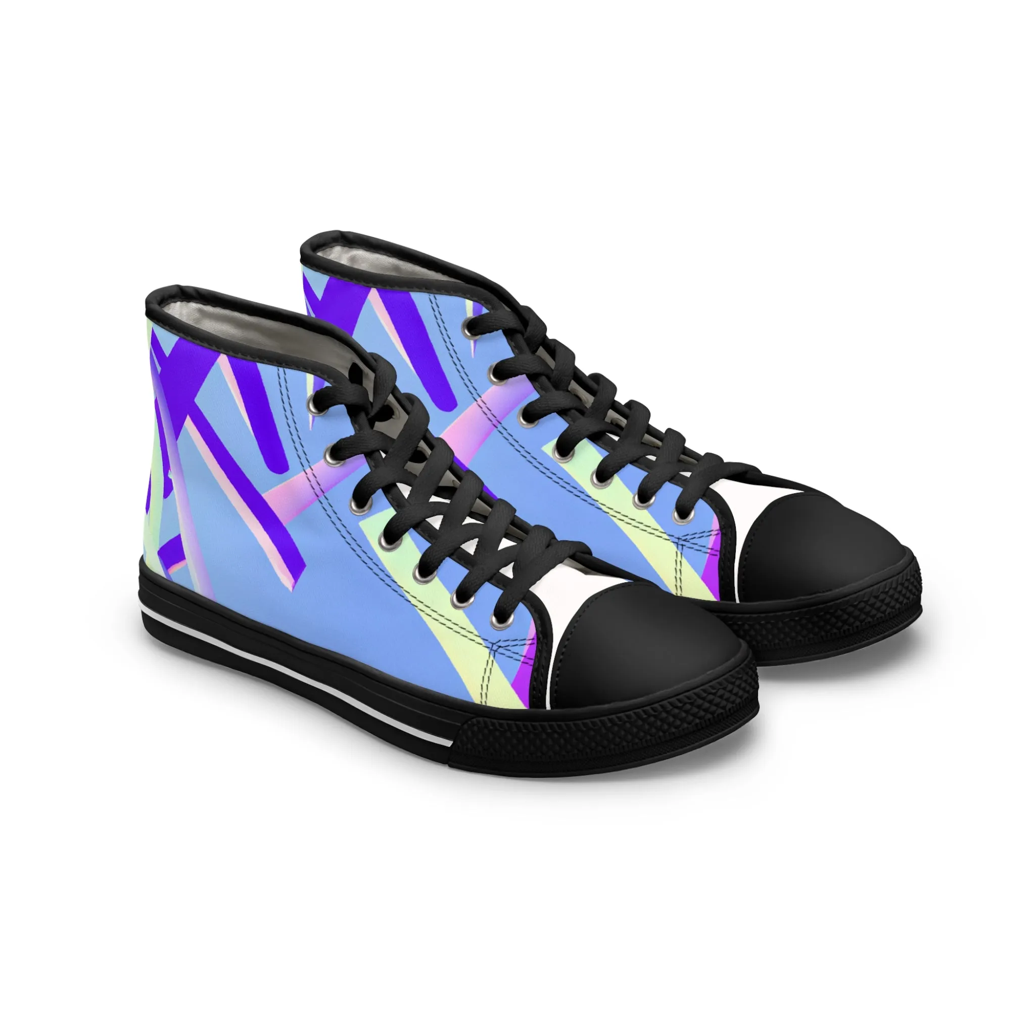 Glam Glossy. - high top