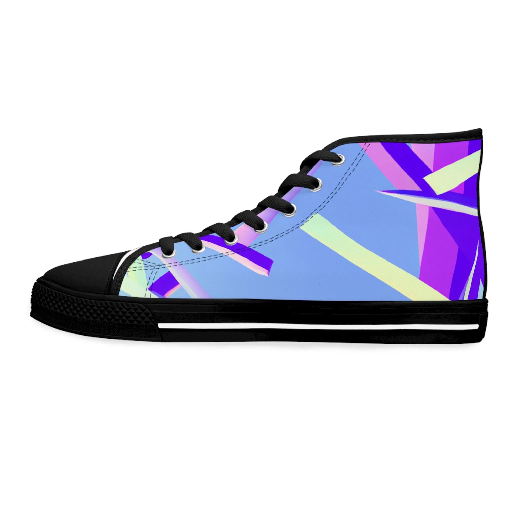 Glam Glossy. - high top