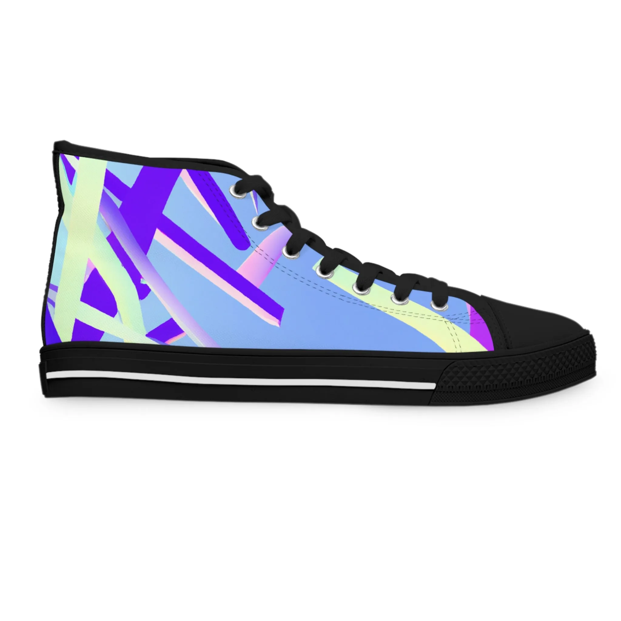 Glam Glossy. - high top