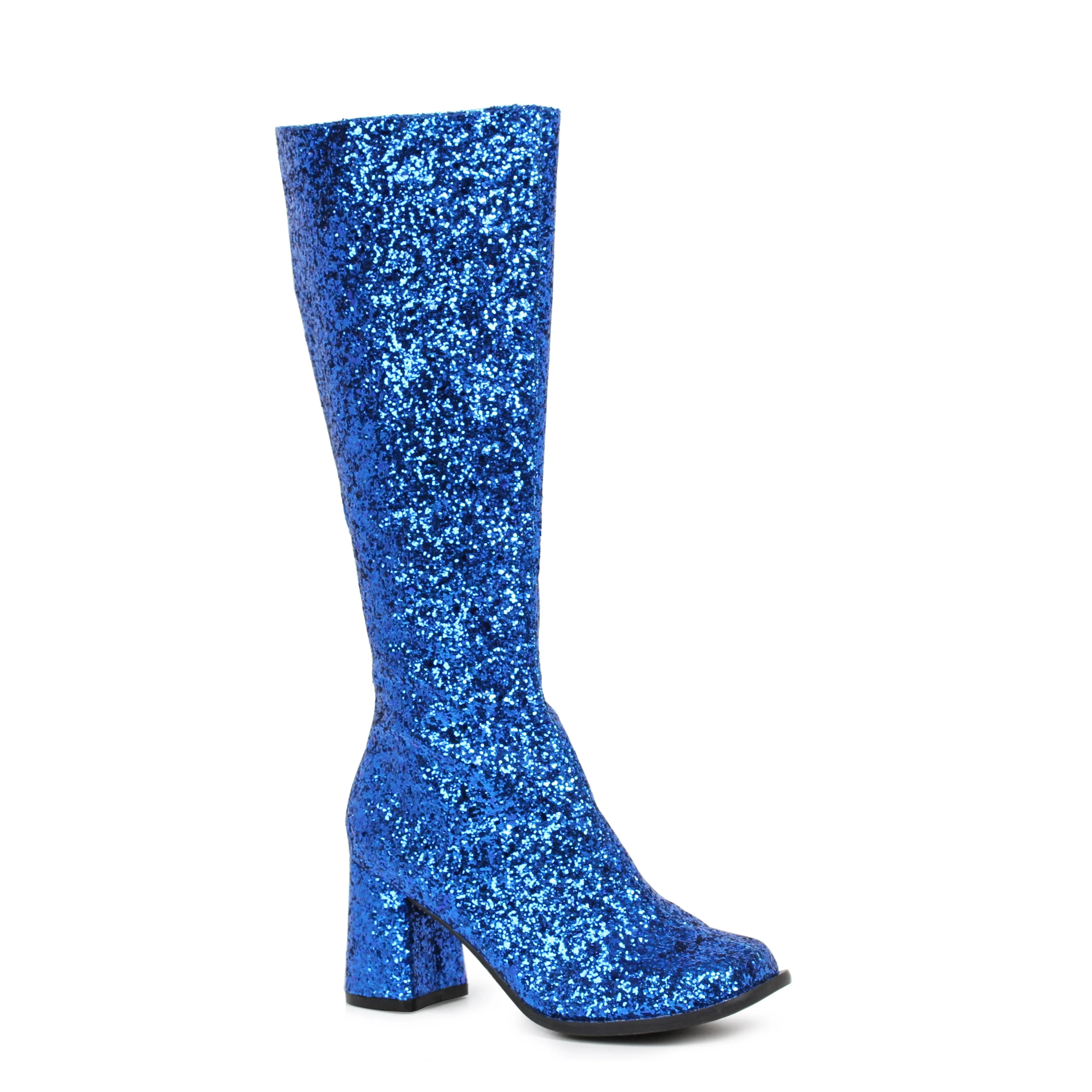 GOGO-G 3" Heel Glitter Gogo Boot. W/Zipper.