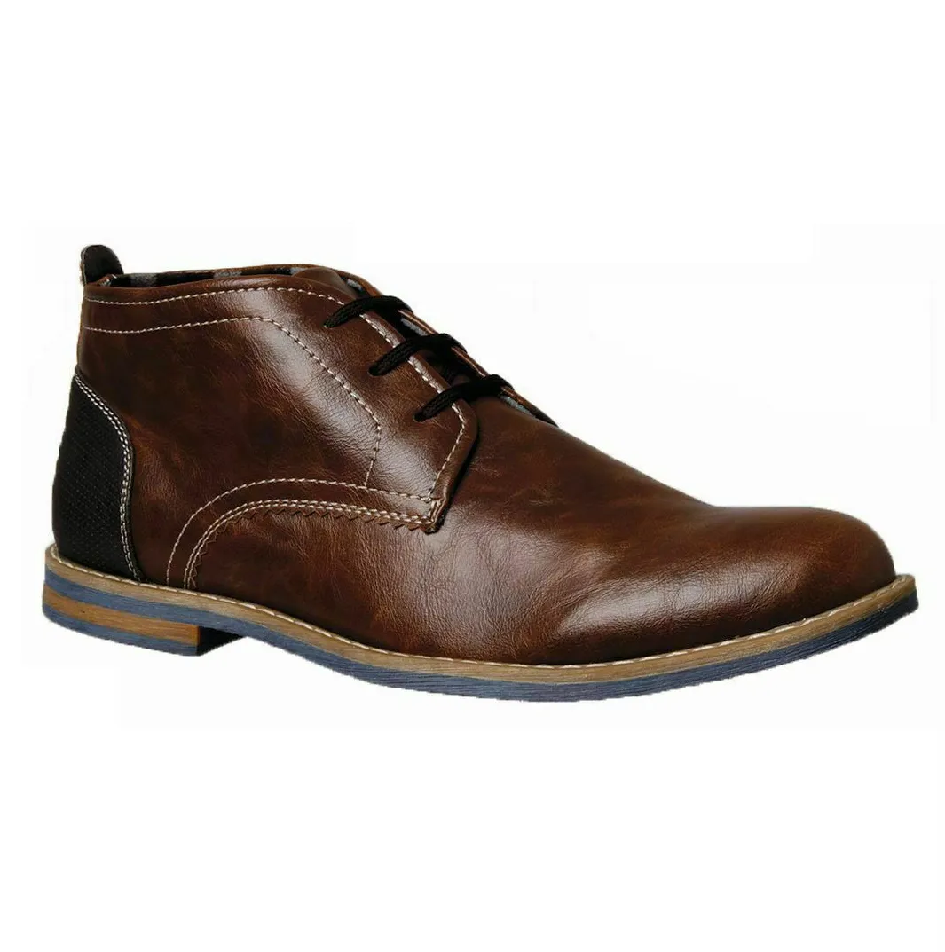 Julius Marlow JM33 Mario Ankle Boots Men's Chukka Lace Up Dapper Shoes