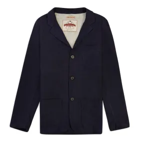 Linen Blazer - Indigo