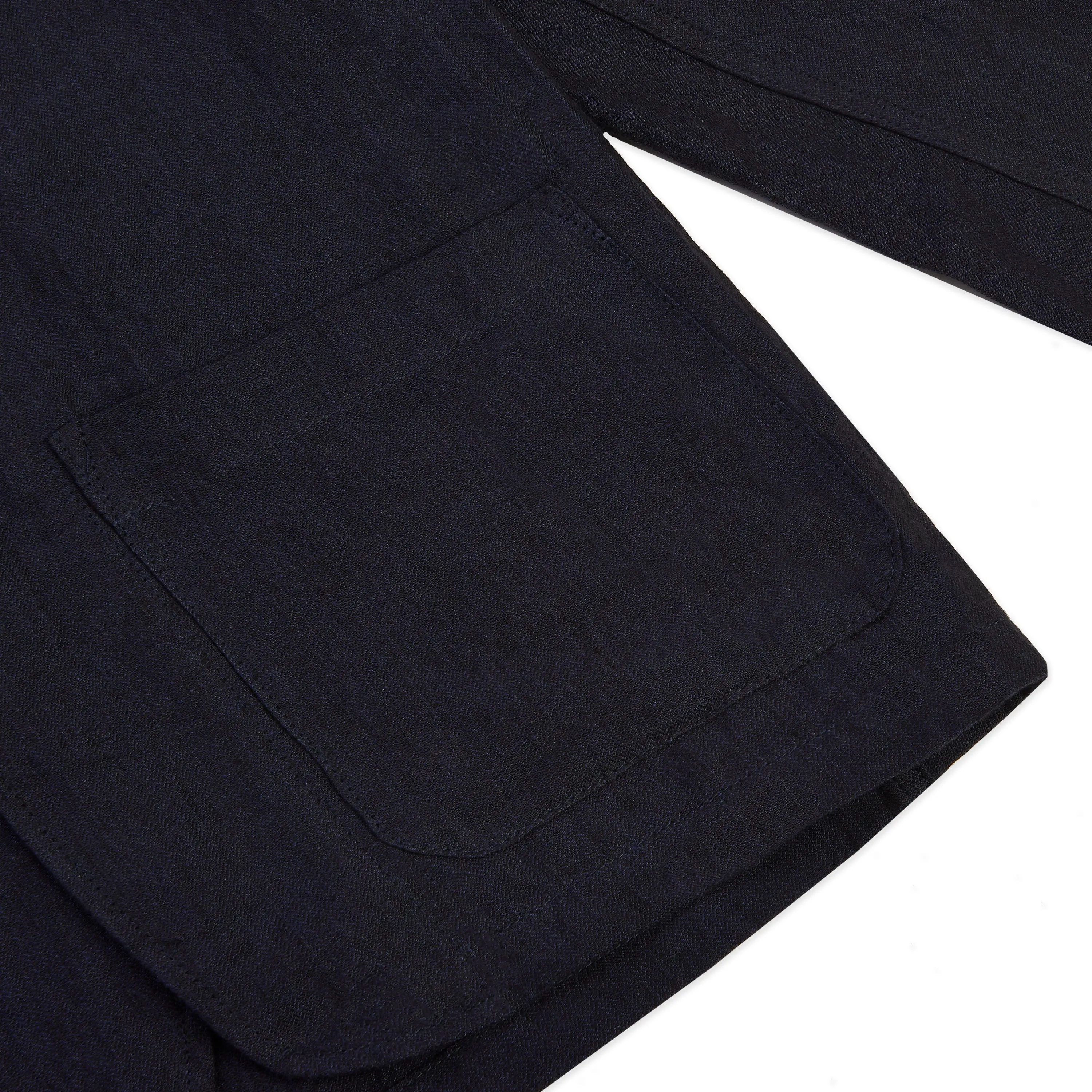 Linen Blazer - Indigo