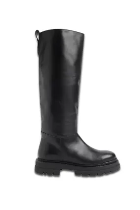 Maceo Lug Sole Knee High Boot