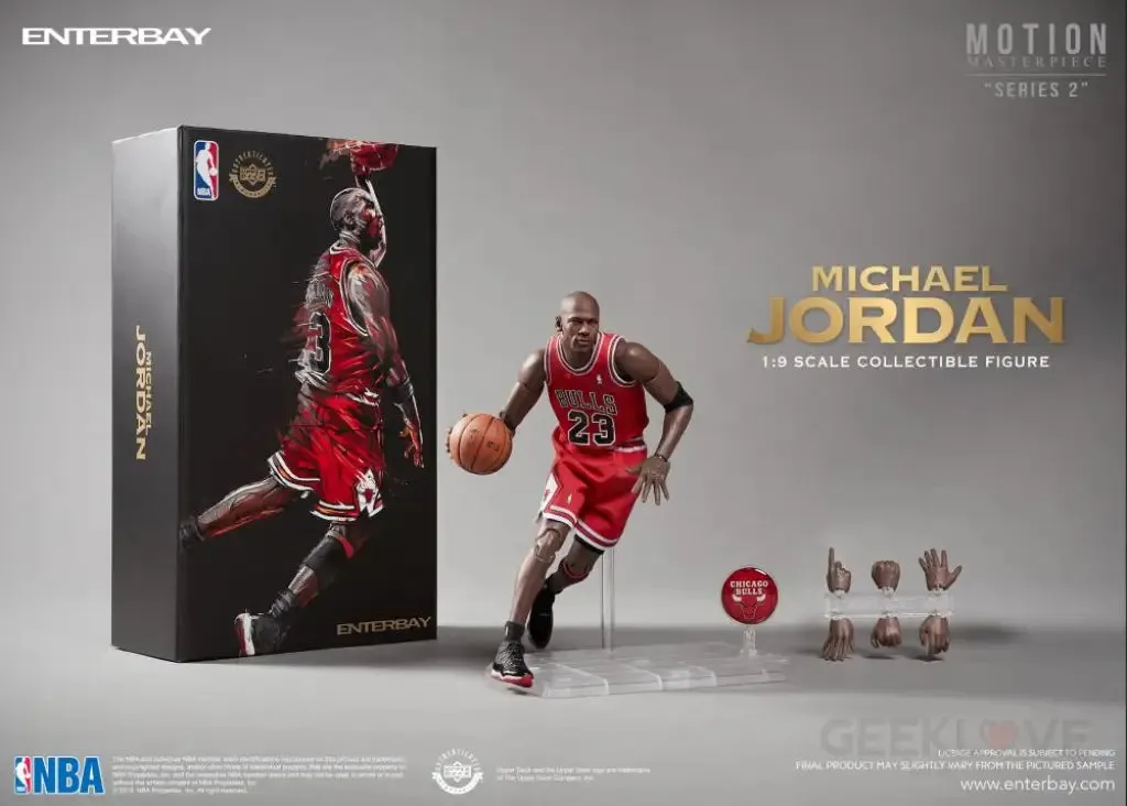 NBA Motion Masterpiece Michael Jordan 1/9 Scale Figure