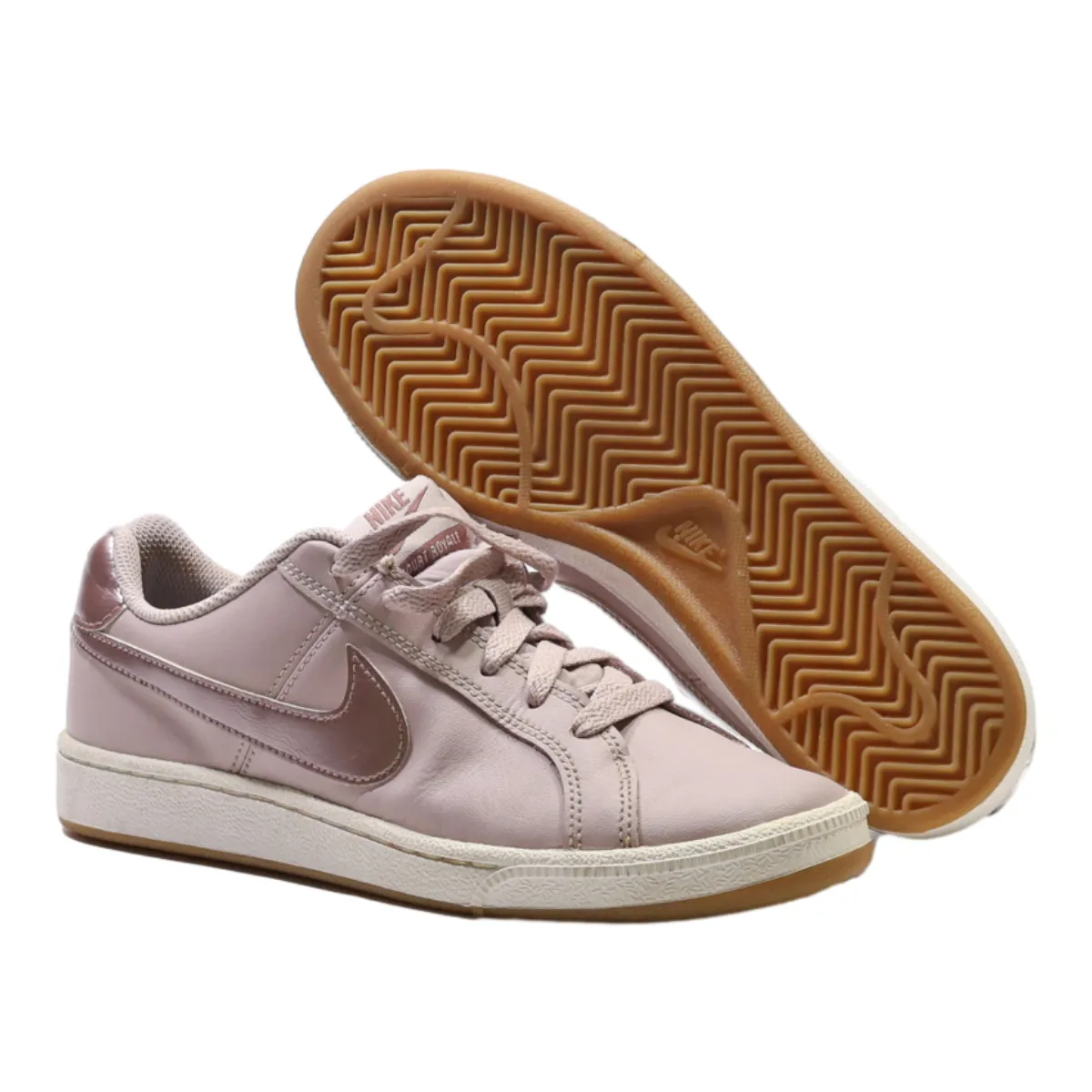 NIKE Court Royale Sneaker Trainers Pink Leather Womens UK 4.5
