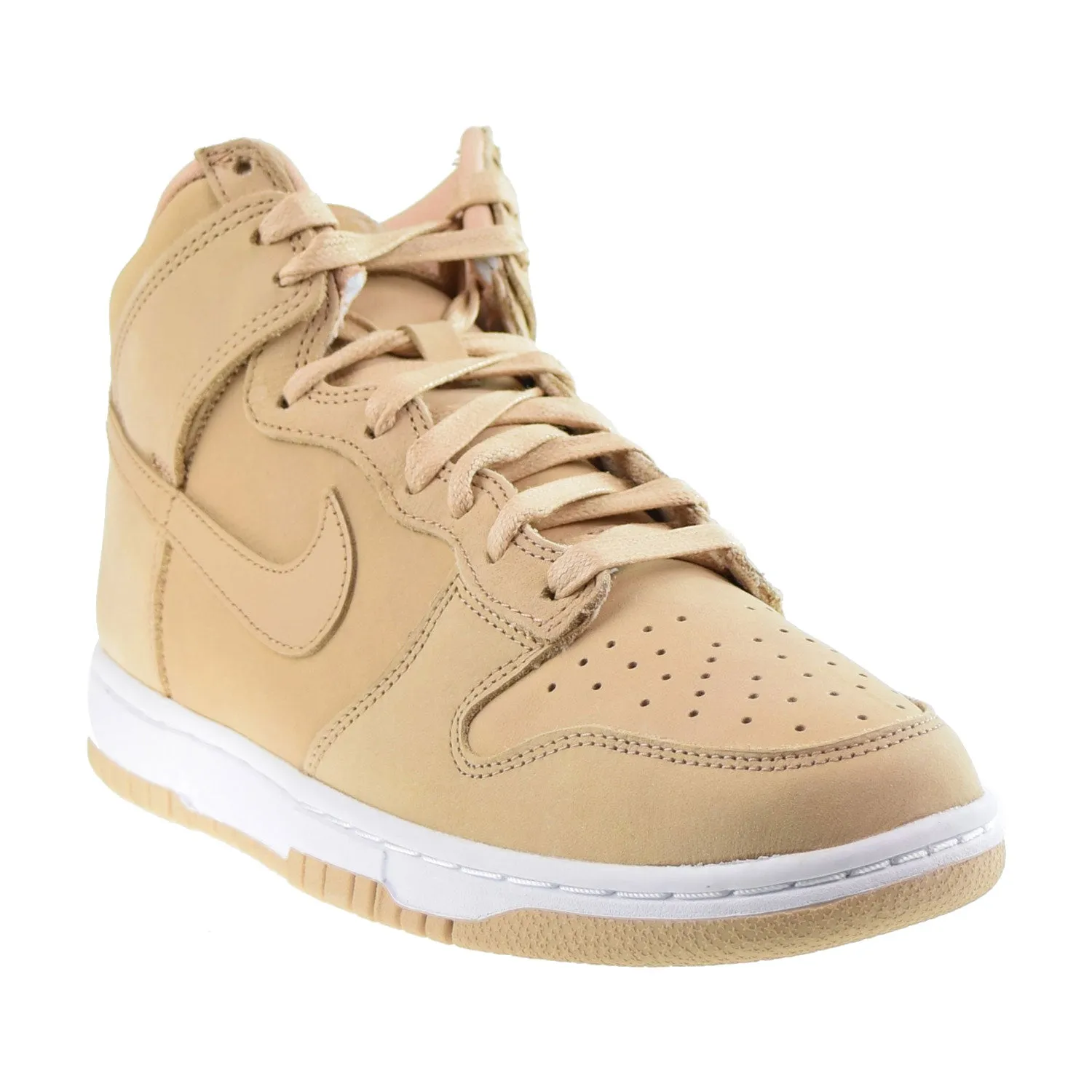 Nike Dunk High Premium Women's Shoes Vachetta Tan-White