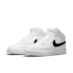 Nike mens court vision mid dn3577-101 white & black