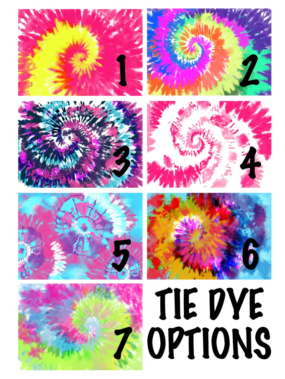 Personalized Tie Dye Basketball Knee High Socks