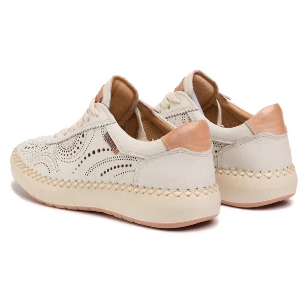 Pikolinos Mesina Punched Calfskin Leather Women's Casual Shoes