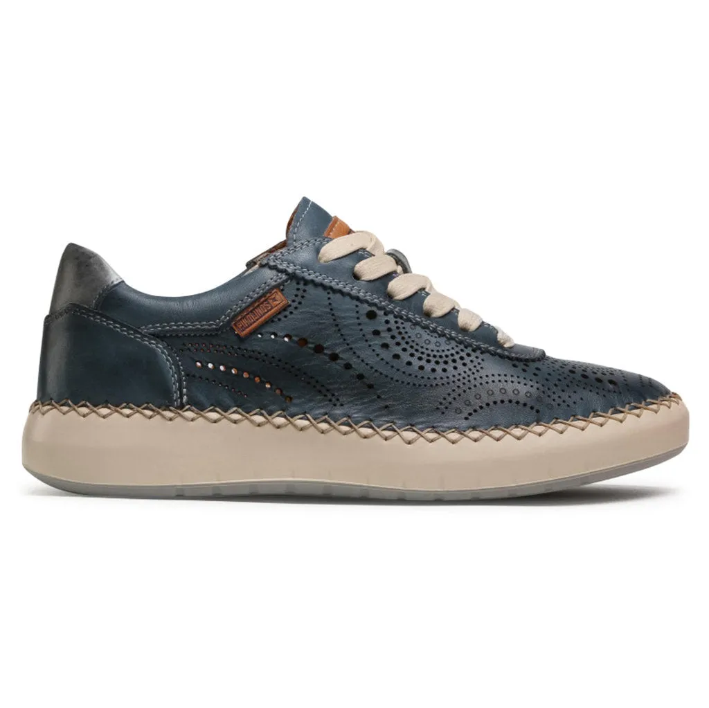 Pikolinos Mesina Punched Calfskin Leather Women's Casual Shoes
