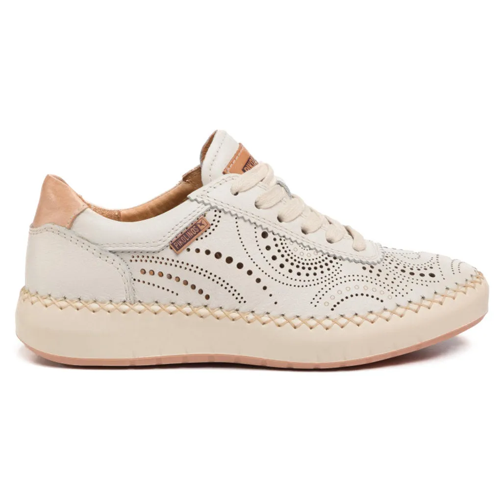 Pikolinos Mesina Punched Calfskin Leather Women's Casual Shoes