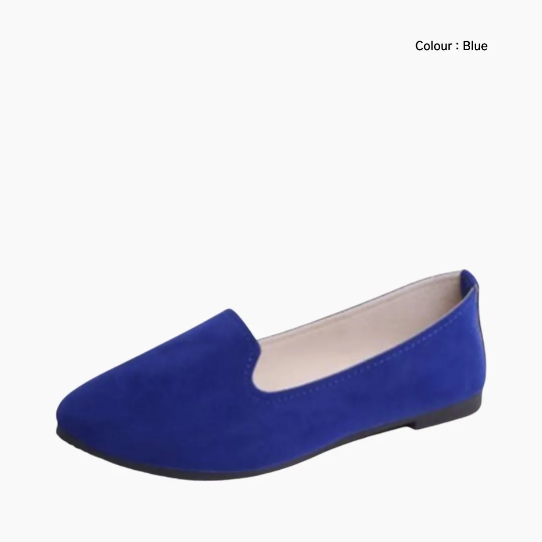 Round-Toe, Slip-On : Ballet Flats