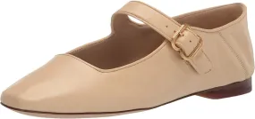 Sam Edelman Michaela Pistachio Mary Jane Buckled Ankle Strap Square Toe Flats